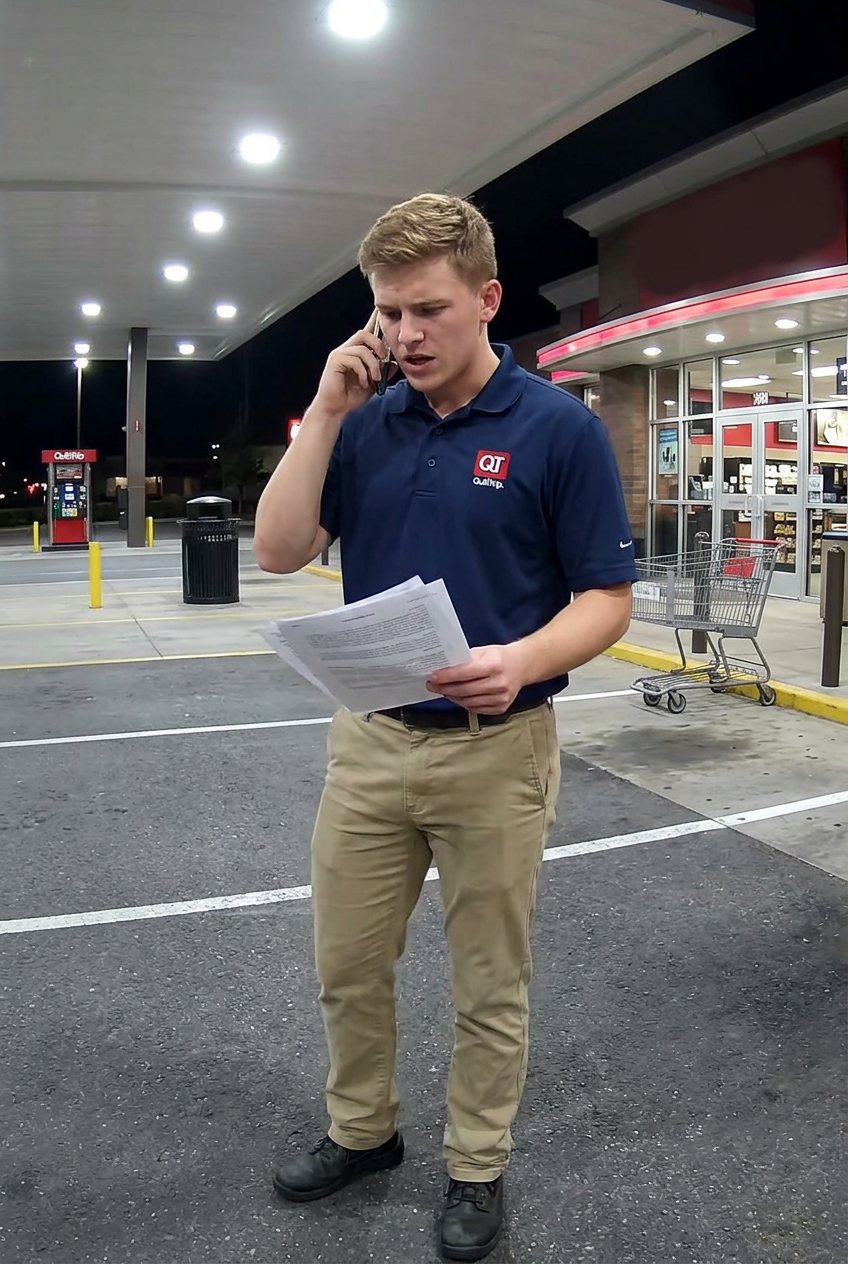 Jake closing the EverCare partnership from the QuikTrip parking lot, 11:47 p.m.